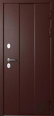 Термодверь входная Алтай Мастер Термо 3, 2 замка, 1,2 мм металл, (медь антик+медь антик) #2