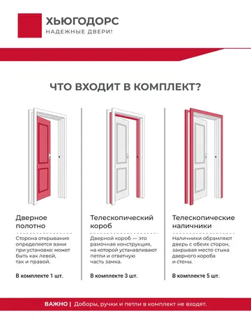Дверь межкомнатная ХЬЮГОДОРС Генри НЬЮ 02сx21210, цвет элегантный белый, экошпон, зеркало (гарантия - 5 лет) #10