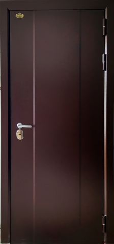 Термодверь входная ЗСД Сибирь Термо Малыш, 1 замок, 1,2 мм металл, (медь антик+медь антик) #2
